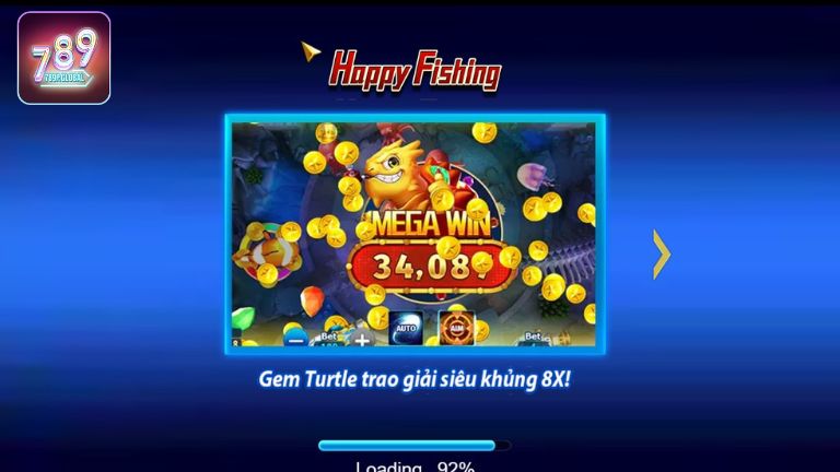 Bắn cá Happy Fishing sở hữu nhiều tính năng đặc biệt