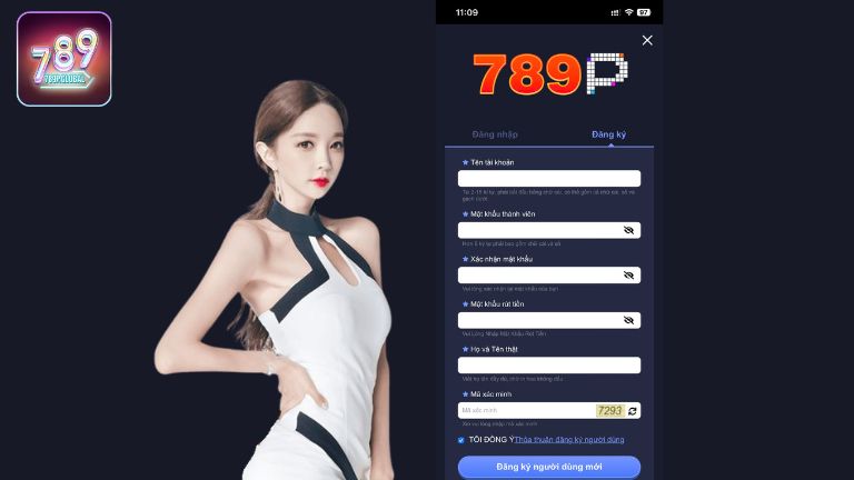 Cách mở tài khoản 789P trên điện thoại