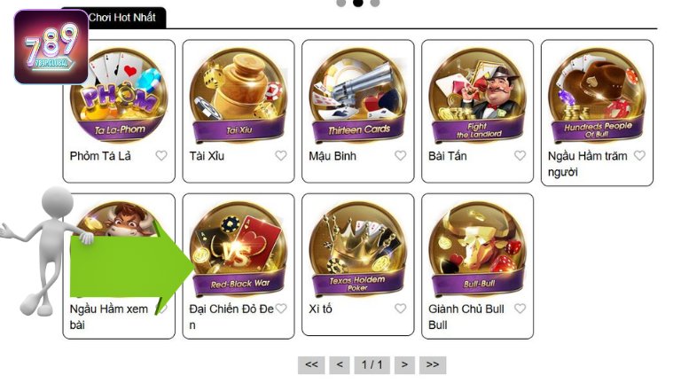 Đại Chiến Đỏ Đen: Game bài hot thuộc sảnh V8 Poker của 789P