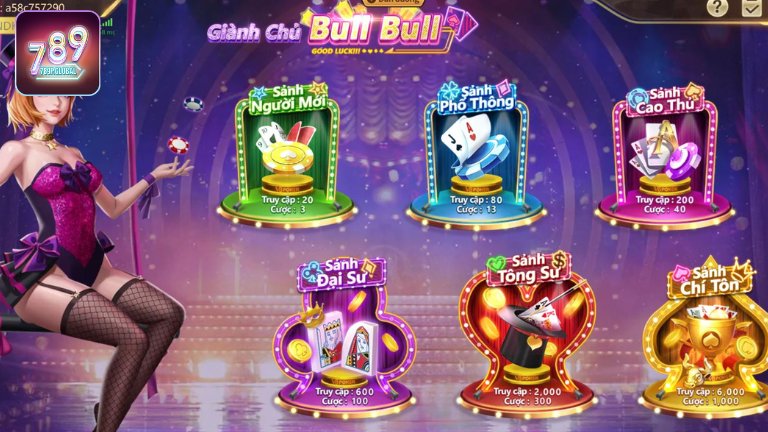 Khám phá luật chơi Giành chủ Bull Bull 789P
