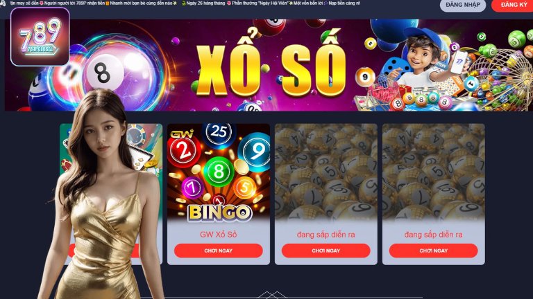 Xổ số online 789P: Đặt số dễ dàng, trúng lớn siêu nhanh